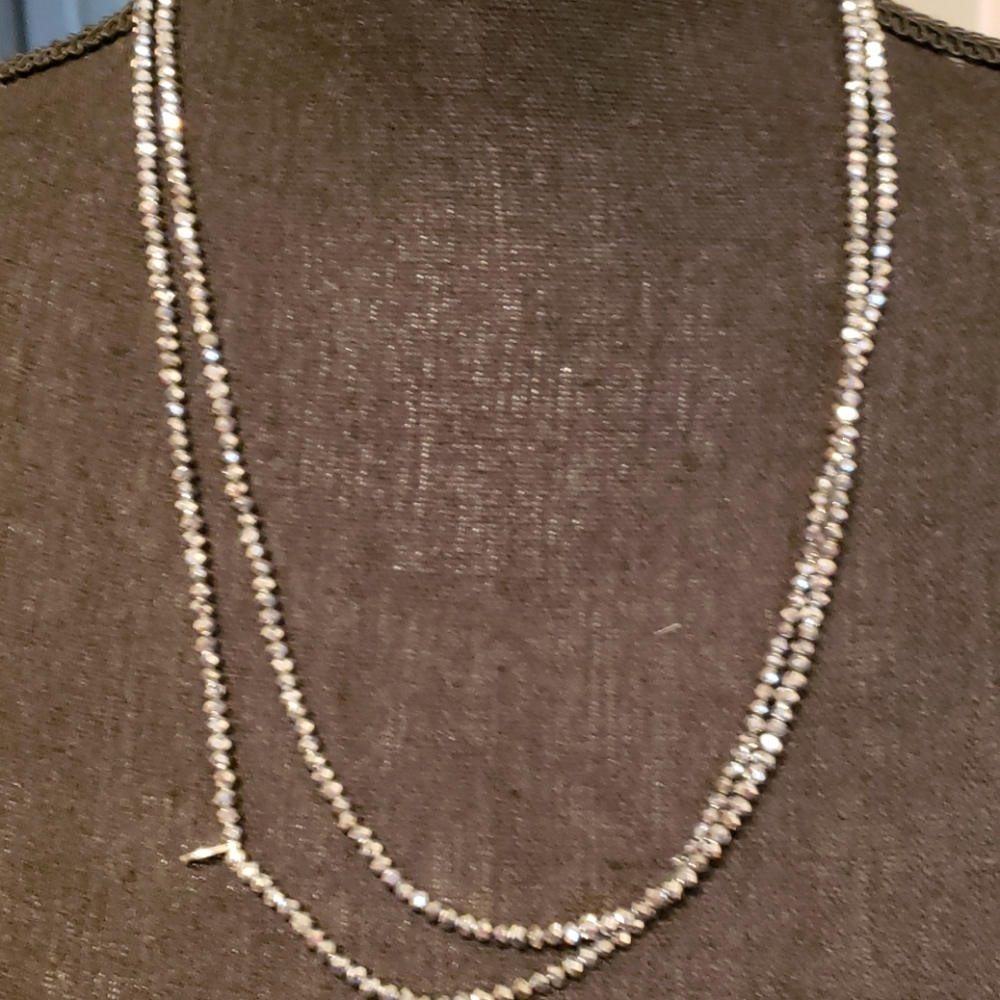 RACHEL LYNN CHICAGO hematite crystal 7 Wrap - Picture 4 of 8